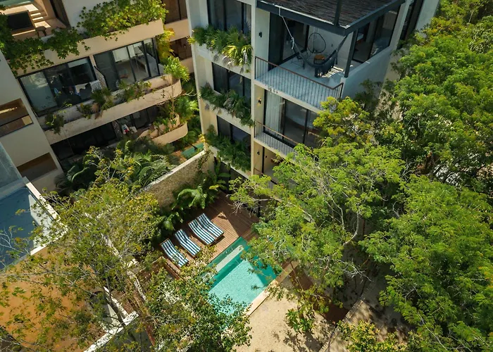 Luxury 5 Bedroom Pool Tiki Bar & Outdoor Gym Villa Tulum